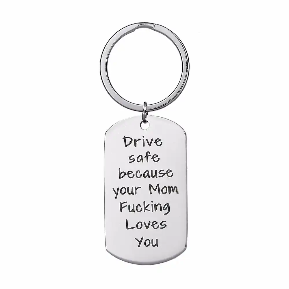 love mom keyring key chains charm love pendant jewelry gift