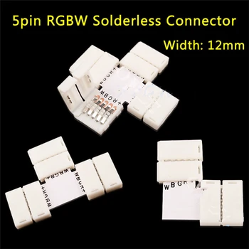 RGBW LED Strip Connectors 50 PCS L T X SHAPE 12MM PCB 5Pin for 12V 5050 12mm width Strip free welding clasp lamp Quick Splitter
RGBW LED Strip Connectors 50 PCS L T X SHAPE 12MM PCB 5Pin for 12V 5050 12mm width Strip free welding clasp lamp Quick Splitter