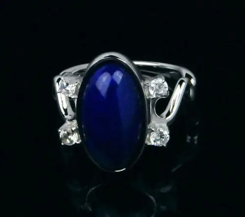 Vampire Diaries Elena's Real lapis Stone Ring 925 Sterling Silver Size US5~9 in gift box Free Shipping
Vampire Diaries Elena's Real lapis Stone Ring 925 Sterling Silver Size US5~9 in gift box Free Shipping