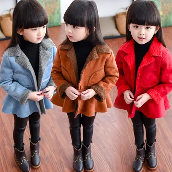2018 new winter Girls Kids winter lamb cashmere Warm thicker imitation fur collar camouflage coat
2018 new winter Girls Kids winter lamb cashmere Warm thicker imitation fur collar camouflage coat