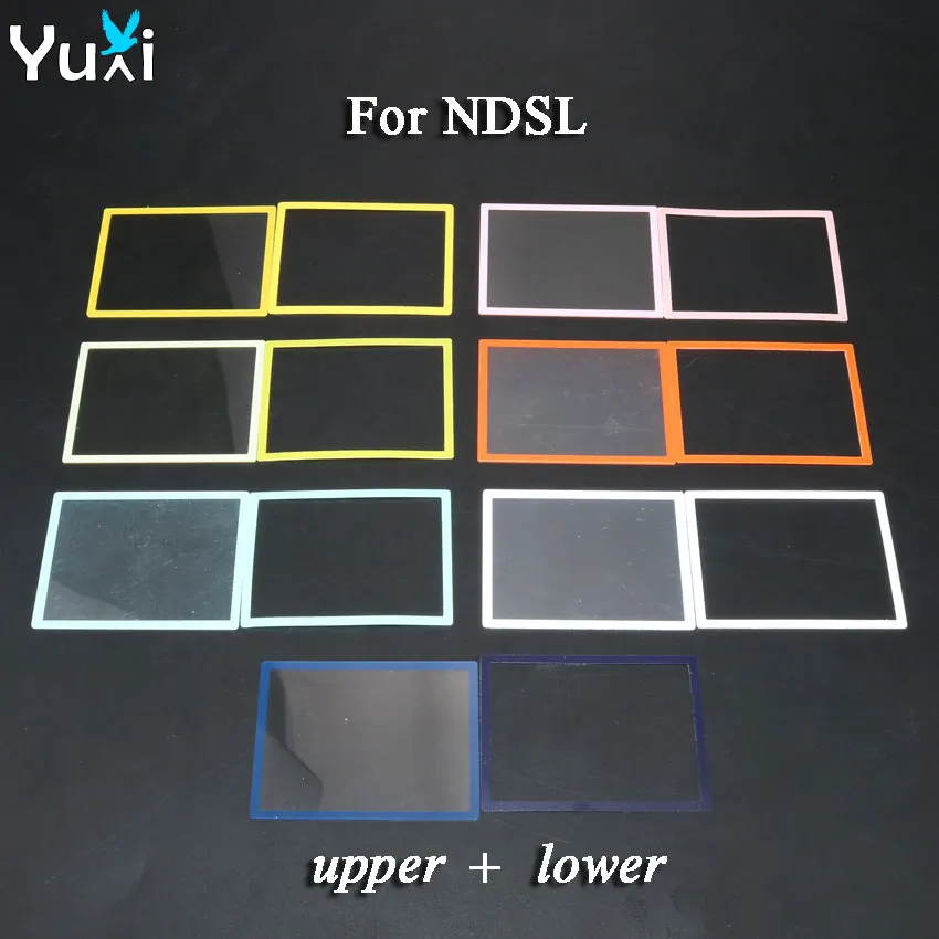 YuXi 1set Upper LCD Screen Len Plastic Cover + lower frame replacement For NDSL for DS Lite Game Console
YuXi 1set Upper LCD Screen Len Plastic Cover + lower frame replacement For NDSL for DS Lite Game Console
