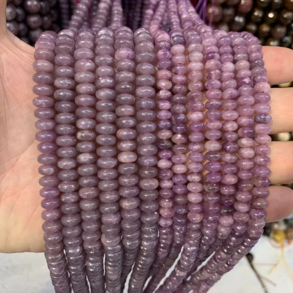 natural lepidolite stone beads natural stone beads DIY loose heishi beads for jewelry making strand 15" wholesale !
natural lepidolite stone beads natural stone beads DIY loose heishi beads for jewelry making strand 15" wholesale !