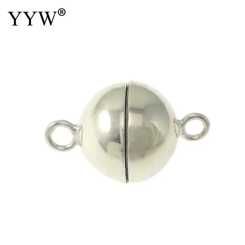 YYW 6mm Round Ball Magnetic Clasps 925 Sterling Silver Clasps Buckle Hook Jewelry Findings Bracelet Clasp DIY Jewelry Making
YYW 6mm Round Ball Magnetic Clasps 925 Sterling Silver Clasps Buckle Hook Jewelry Findings Bracelet Clasp DIY Jewelry Making