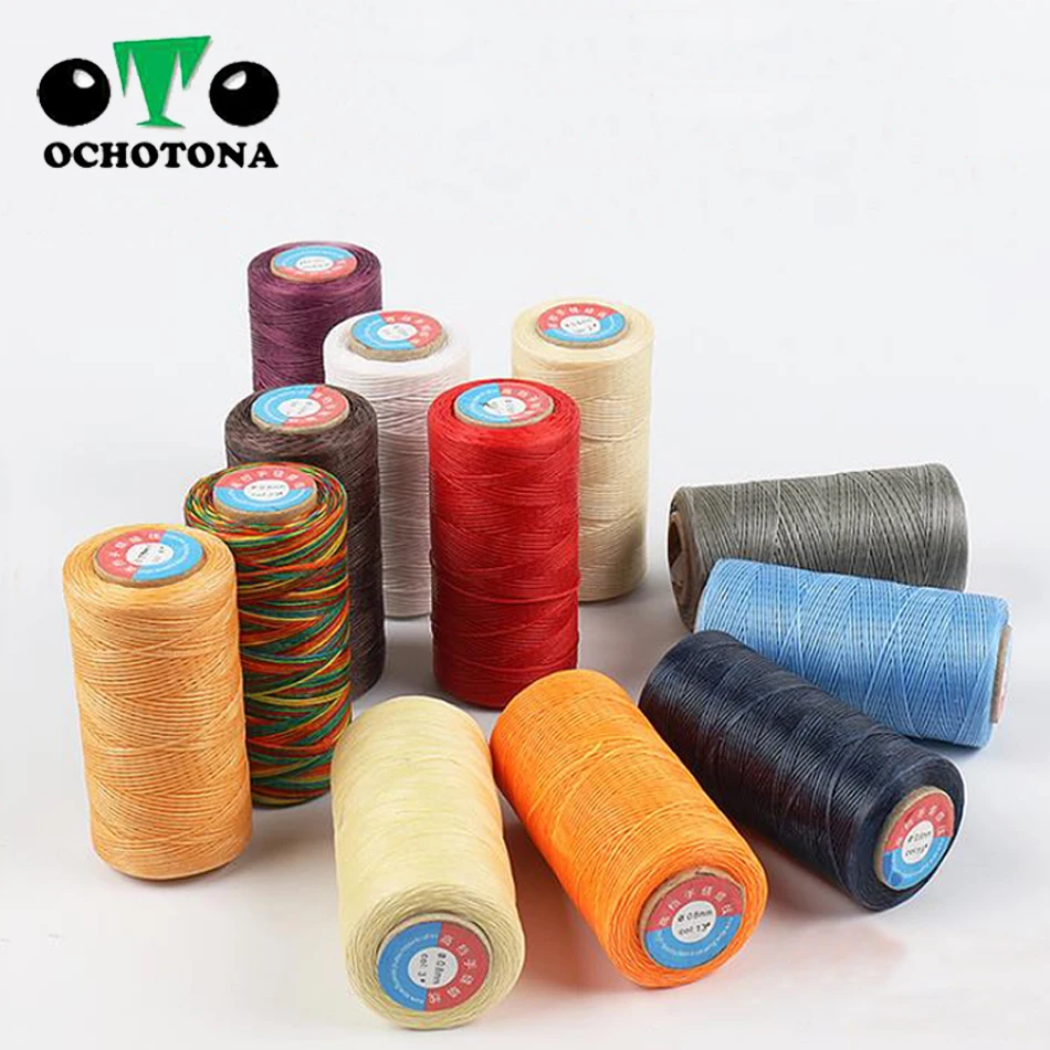 260m Waxed Thread Cotton polyester Hand Knitting String Strap Necklace Rope Bead Sewing Craft for Leather Caft Stitching 0.8MM
260m Waxed Thread Cotton polyester Hand Knitting String Strap Necklace Rope Bead Sewing Craft for Leather Caft Stitching 0.8MM