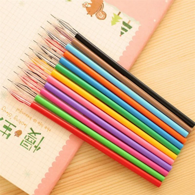 12 Colors/set Ballpint Gel Pen Refill Highlight Color Full Shinning Refill Painting Pen Refill Students Stationery Supplier
12 Colors/set Ballpint Gel Pen Refill Highlight Color Full Shinning Refill Painting Pen Refill Students Stationery Supplier