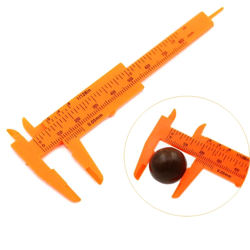 1 Piece 80mm Orange Mini Plastic Slide Vernier Caliper Pressure Gauge Measuring Instrument Size, Measuring Tool
1 Piece 80mm Orange Mini Plastic Slide Vernier Caliper Pressure Gauge Measuring Instrument Size, Measuring Tool