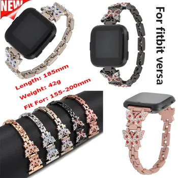 Hot COMLYO Strap for Fitbit versa Band Smart Watch Rhinestone stainless steel Replacement Wristband for Fitbit versa Watchband
Hot COMLYO Strap for Fitbit versa Band Smart Watch Rhinestone stainless steel Replacement Wristband for Fitbit versa Watchband