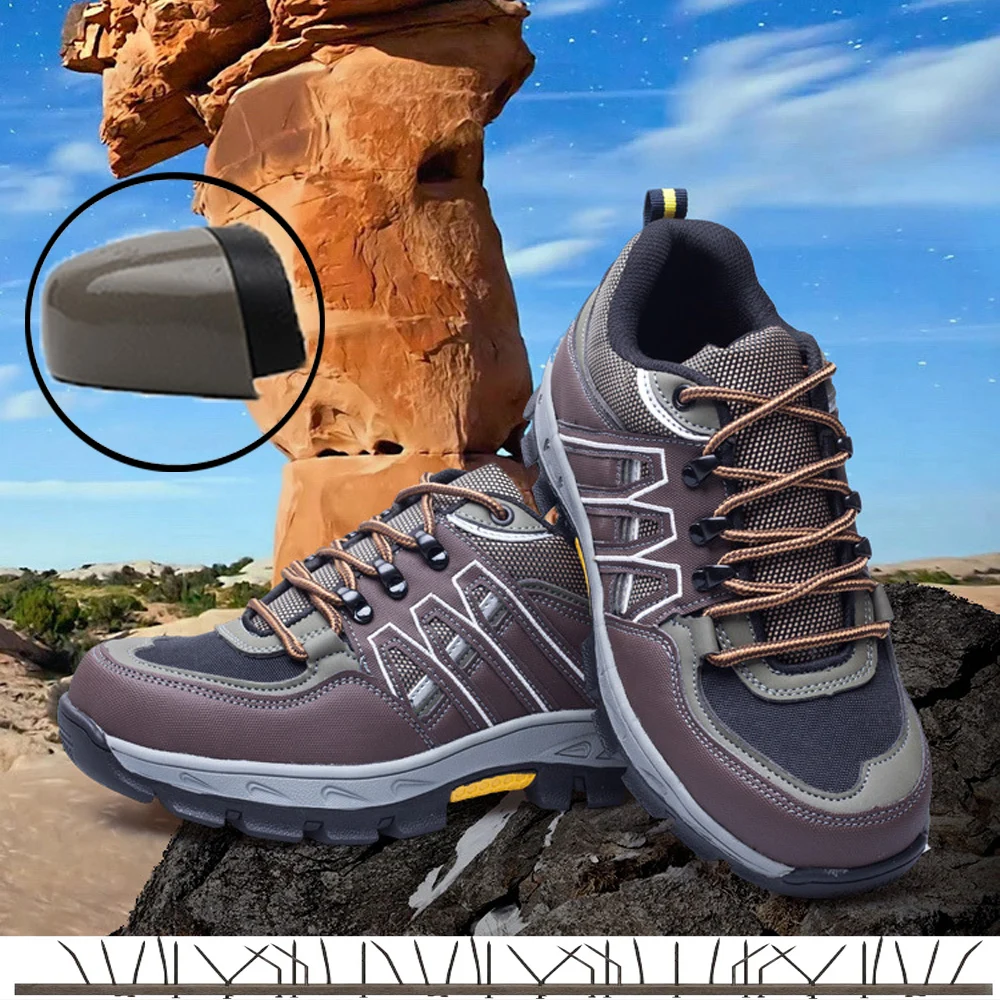 Safety shoes for men Steel Toe Cap Work Shoes Men's Outdoor Boots Breathable sports indestructible Sneakers hiking Shoes for man
Safety shoes for men Steel Toe Cap Work Shoes Men's Outdoor Boots Breathable sports indestructible Sneakers hiking Shoes for man