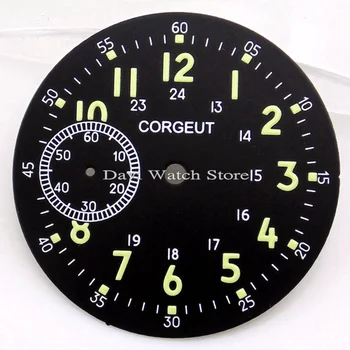Corgeut 39mm Black Dial watch kit for eta 6497 Seagull st36 movement watch watch faces
Corgeut 39mm Black Dial watch kit for eta 6497 Seagull st36 movement watch watch faces