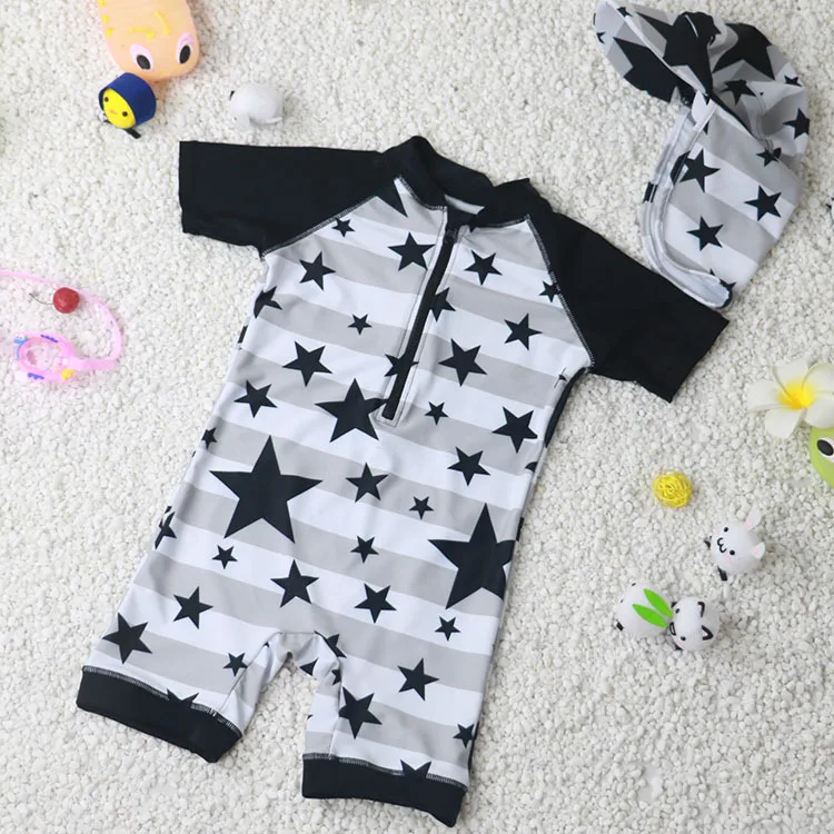 Children Swimwear Koran Infant Toddler Boy One Piece Stars Sunscreen Quick-dry Beach Swimwear+Hat Rash Guards Swimwear Baby Boy
Children Swimwear Koran Infant Toddler Boy One Piece Stars Sunscreen Quick-dry Beach Swimwear+Hat Rash Guards Swimwear Baby Boy