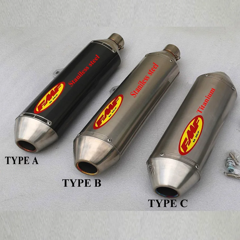 Customized modified FMF motorcycle exhaust motocross escape z750 fz6 crf 230 cb400 er6n tmax500 ktm pitbike muffer
Customized modified FMF motorcycle exhaust motocross escape z750 fz6 crf 230 cb400 er6n tmax500 ktm pitbike muffer