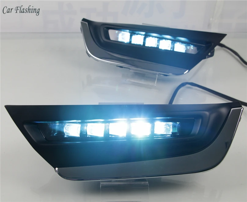 Car flashing For Honda CRV CR-V 2017 2018 DRL Driving Daytime Running Light DRL with yellow turn signal fog lamp Relay Daylight
Car flashing For Honda CRV CR-V 2017 2018 DRL Driving Daytime Running Light DRL with yellow turn signal fog lamp Relay Daylight