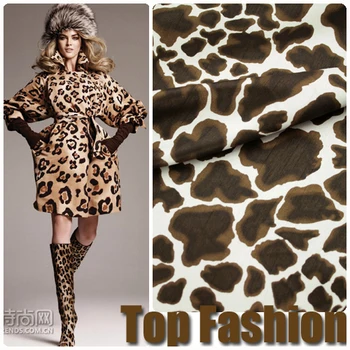 Fashion beautiful retro leopard return double Palace texture fashion cotton / wind cloth
Fashion beautiful retro leopard return double Palace texture fashion cotton / wind cloth
