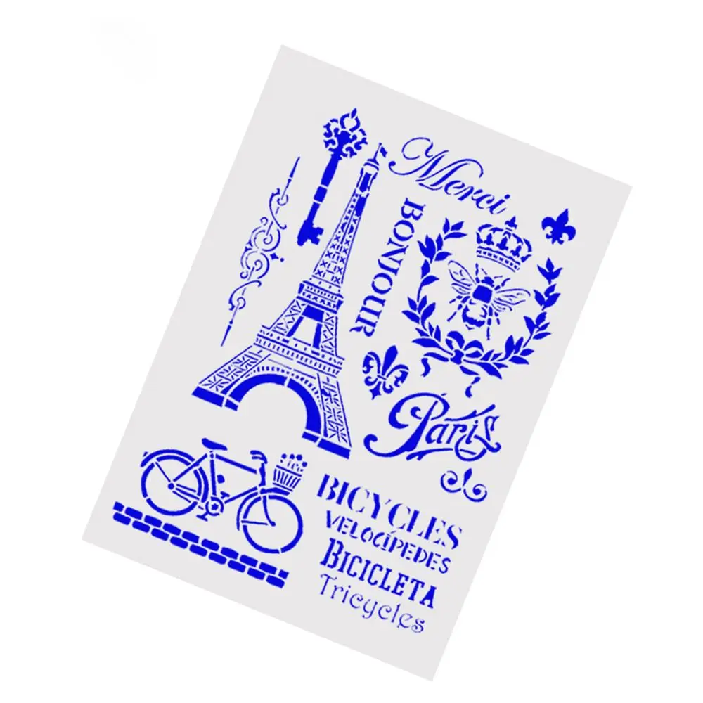 1 Pc Novelty DIY Eiffel Tower Layering Stencils For Walls Painting Scrapbooking Stamping Album Paper Card Decorative Embossing
1 Pc Novelty DIY Eiffel Tower Layering Stencils For Walls Painting Scrapbooking Stamping Album Paper Card Decorative Embossing