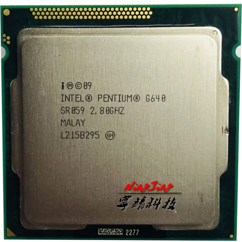Двухъядерный процессор Intel Pentium G640 2 8 ГГц 3 МБ 65 Вт LGA 1155|cpu processor|pentium g640intel pentium |