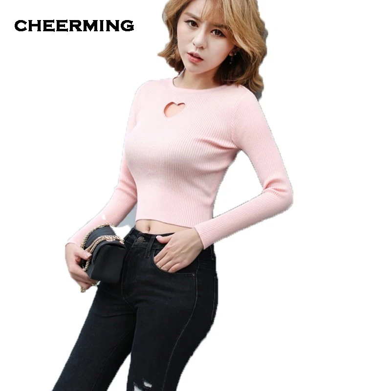 spring and autumn Women Sweet Cute Love Shap Heart Hollow Out Chest Sexy Blouse Gauze Solid Color Knitted cotton long Sleeve
spring and autumn Women Sweet Cute Love Shap Heart Hollow Out Chest Sexy Blouse Gauze Solid Color Knitted cotton long Sleeve