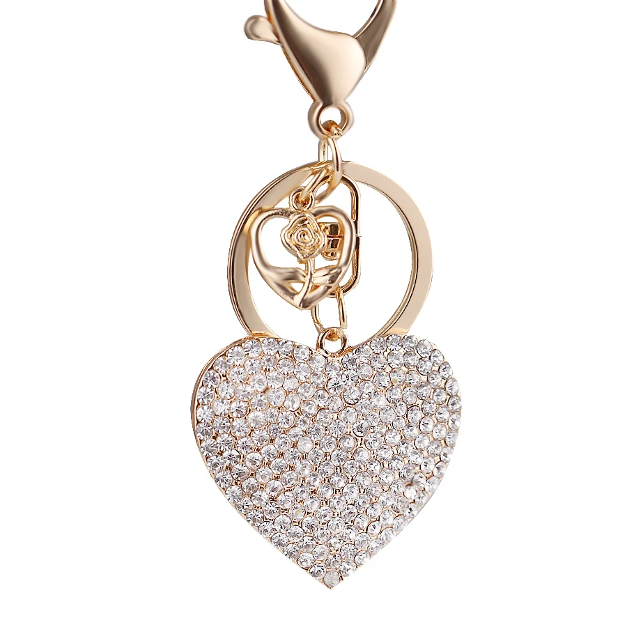 Creative Rhinestone Heart Keychain Charm Women Handbag Pendant Keyring Lover Crystal Key Holder Bag Accessory Lovers Gift R010
Creative Rhinestone Heart Keychain Charm Women Handbag Pendant Keyring Lover Crystal Key Holder Bag Accessory Lovers Gift R010