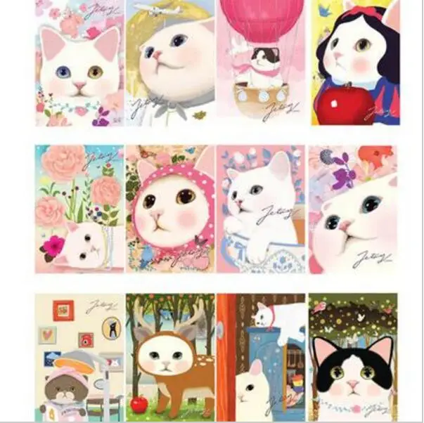 30pcs/lot vintage Cute Cats choo Postcards group cartoon Christmas Card/Greeting Card/ Postcard Gift H015
30pcs/lot vintage Cute Cats choo Postcards group cartoon Christmas Card/Greeting Card/ Postcard Gift H015