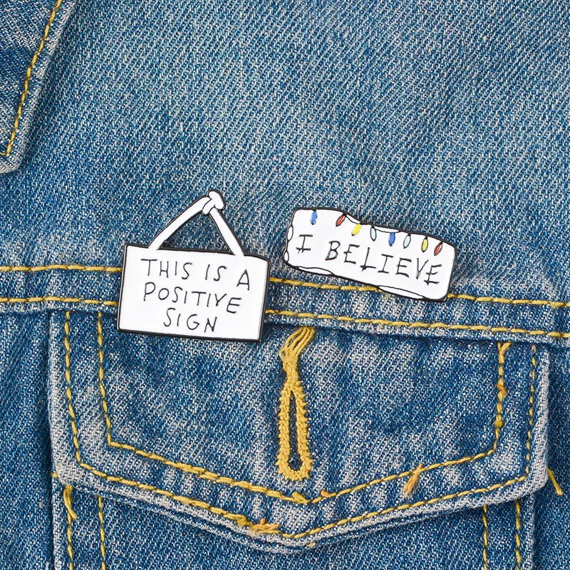 I Believe ! Message Board Inspirational quotes pins Enamel Badges Brooches Motivational jewelry Inspiration gifts For friends
I Believe ! Message Board Inspirational quotes pins Enamel Badges Brooches Motivational jewelry Inspiration gifts For friends