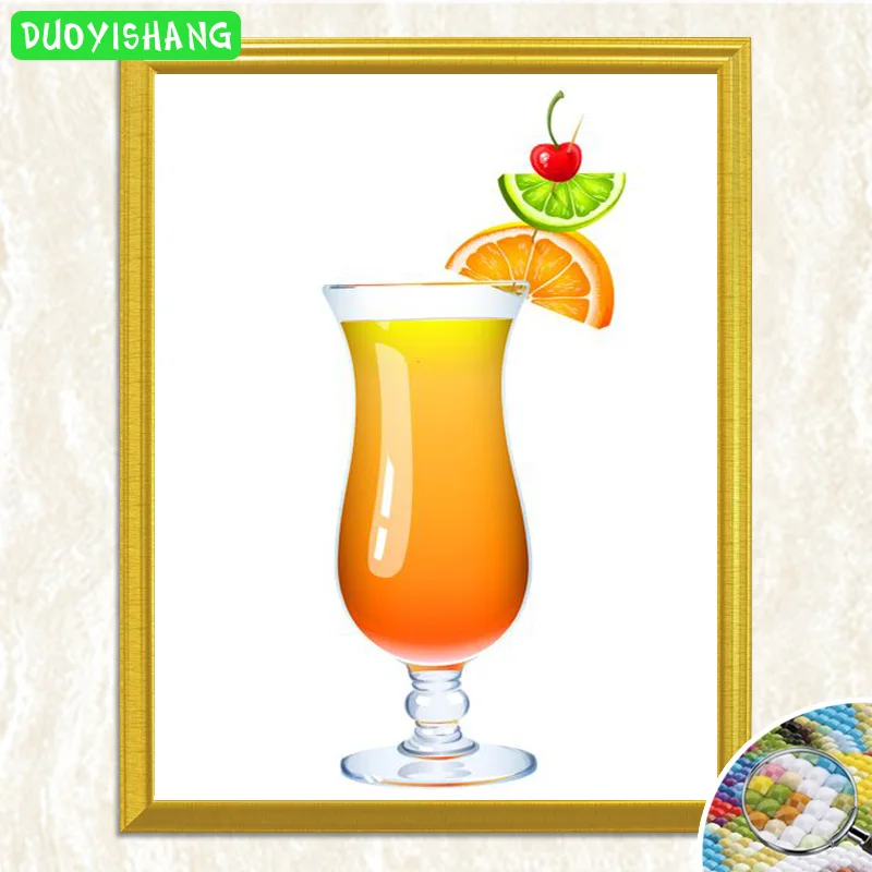 DUOYISHANG 5D DIY Diamond Painting Lemon Cherry Fruit Juice Full Square Diamond Embroidery Sale Rhinestones Mosaic Decor Picture
DUOYISHANG 5D DIY Diamond Painting Lemon Cherry Fruit Juice Full Square Diamond Embroidery Sale Rhinestones Mosaic Decor Picture