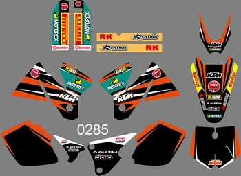 0285 Motorcycle Team Graphic & Backgrounds Decal Stiker Kits for KTM SX 1998 1999 2000
0285 Motorcycle Team Graphic & Backgrounds Decal Stiker Kits for KTM SX 1998 1999 2000
