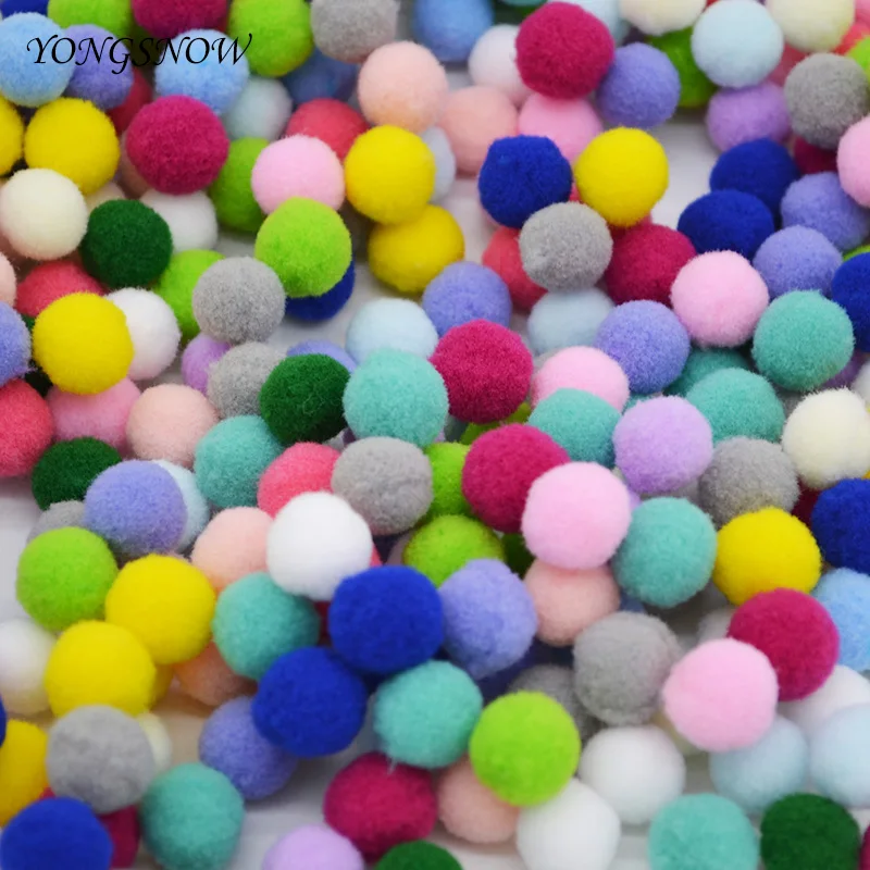 100pcs/lot 15mm Pompom Multicolor Fur Plush Ball for Craft DIY Soft Pom Poms Balls Wedding Home Decoration Sewing Supplies 8z
100pcs/lot 15mm Pompom Multicolor Fur Plush Ball for Craft DIY Soft Pom Poms Balls Wedding Home Decoration Sewing Supplies 8z