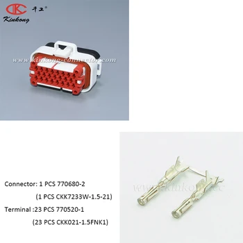 Kinkong AMP Series 770680-2 23 pole Female Receptacle Contact Housing plug
Kinkong AMP Series 770680-2 23 pole Female Receptacle Contact Housing plug