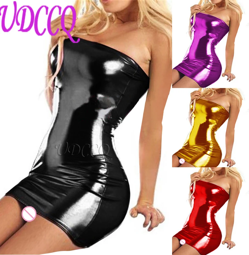 women hot sexy lingerie costumes Sexy glisten Metallic PVC FAUX LEATHER Underwear Babydoll Lingerie strapless BLACK
women hot sexy lingerie costumes Sexy glisten Metallic PVC FAUX LEATHER Underwear Babydoll Lingerie strapless BLACK