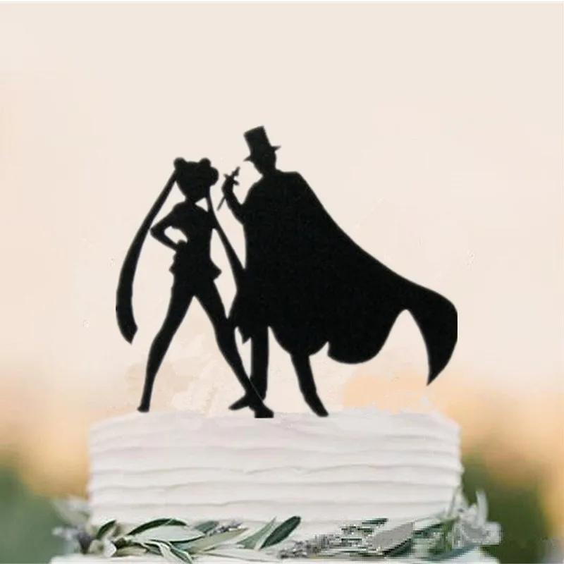 Acrylic cake topper "Sailor Moon" Wedding Cake Topper "assassin" cake topper for Wedding Supplies wedding gift
Acrylic cake topper "Sailor Moon" Wedding Cake Topper "assassin" cake topper for Wedding Supplies wedding gift