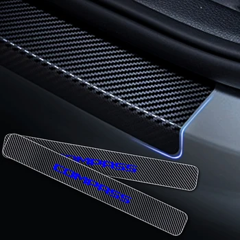4Pcs Car Accessories For JEEP Compass Door Sill Protector Reflective 4D Carbon Fiber Sticker Door Entry Guard Scuff Plate
4Pcs Car Accessories For JEEP Compass Door Sill Protector Reflective 4D Carbon Fiber Sticker Door Entry Guard Scuff Plate