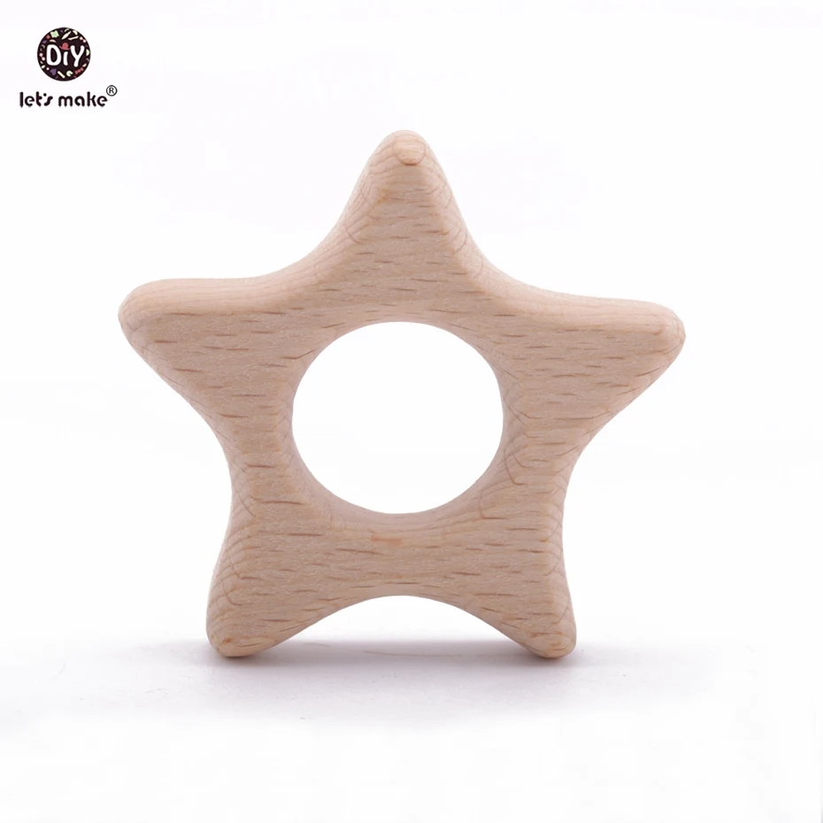 Let's Make 20PCS/lot Wooden Stars Teethers Waldorf Wood Teether Rings Handmade Wooden Toys DIY Pendent Set Baby Teether
Let's Make 20PCS/lot Wooden Stars Teethers Waldorf Wood Teether Rings Handmade Wooden Toys DIY Pendent Set Baby Teether