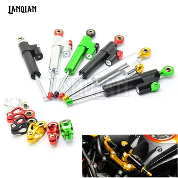 Universal CNC Aluminum Motorcycle Steering Stabilizer Damper For Honda CB 400F 400 SUPER FOUR 500F 500X 650F 1000R 1000 1300
Universal CNC Aluminum Motorcycle Steering Stabilizer Damper For Honda CB 400F 400 SUPER FOUR 500F 500X 650F 1000R 1000 1300