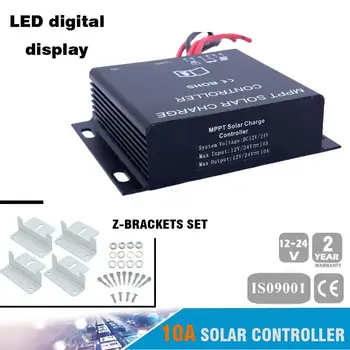 10A MPPT Solar Panel Battery Regulator Charge Controller 12V 24V Auto Switch
10A MPPT Solar Panel Battery Regulator Charge Controller 12V 24V Auto Switch