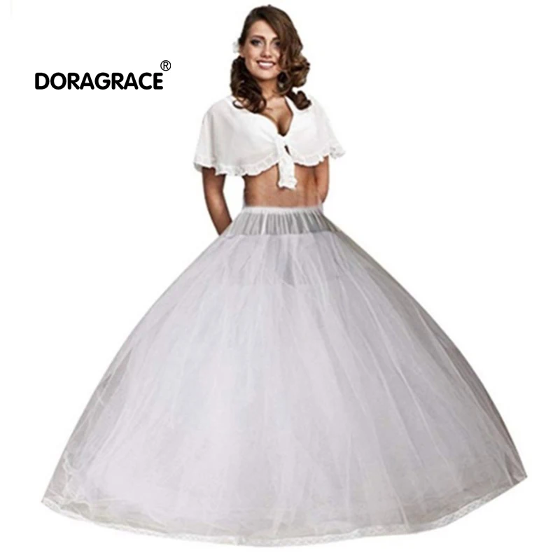Doragrace 8 Layers Hoopless Ball Gown Bridal Petticoats for Wedding Dress Women's Tulle Underskirt Petticoat Accessories
Doragrace 8 Layers Hoopless Ball Gown Bridal Petticoats for Wedding Dress Women's Tulle Underskirt Petticoat Accessories