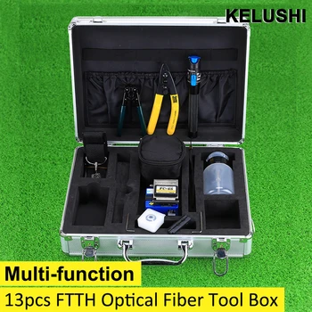 Fast Shipping 13pcs/lot FTTH Tools KIT with Fiber Cleaver FC-6S and 5Mw Visual Fault Locator
Fast Shipping 13pcs/lot FTTH Tools KIT with Fiber Cleaver FC-6S and 5Mw Visual Fault Locator