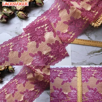 6meters 19cm Purple Stretch lace fabric DIY Handmade accessories Garment needlework sewing Dress edge Underwear decoration 826
6meters 19cm Purple Stretch lace fabric DIY Handmade accessories Garment needlework sewing Dress edge Underwear decoration 826