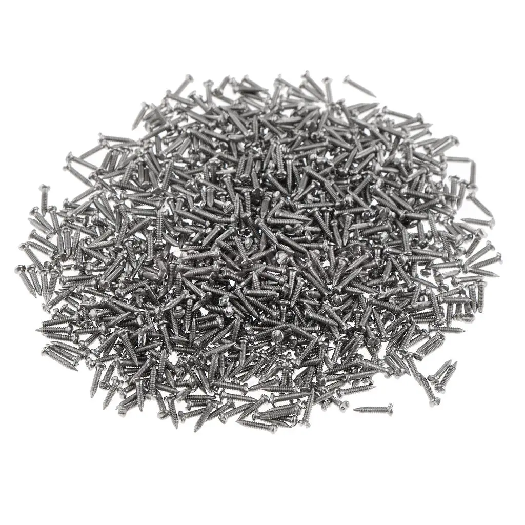 1000PCS Metal Eye Glasses Sunglasses Eyeglasses Spectacle Repair Tool Screws on Nut Nose Pad Optical Assortment Kit