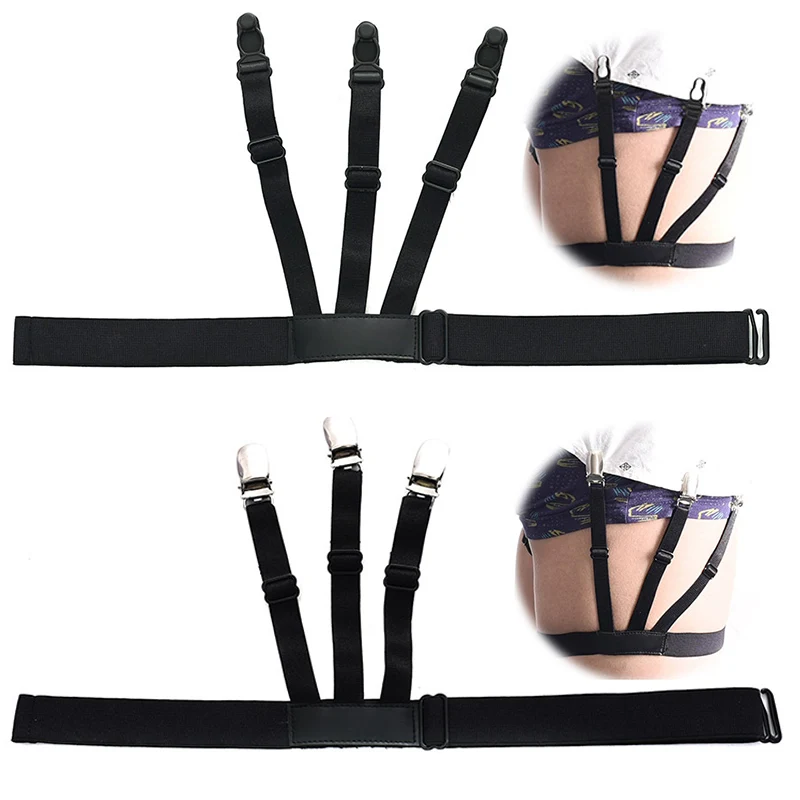 Anti-wrinkle antiskid Adjustable Shirt Stays Garters Holder 2 Models Soft Elastic Shirt Holders Comfortable 1Pair Black
Anti-wrinkle antiskid Adjustable Shirt Stays Garters Holder 2 Models Soft Elastic Shirt Holders Comfortable 1Pair Black