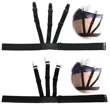 Anti-wrinkle antiskid Adjustable Shirt Stays Garters Holder 2 Models Soft Elastic Shirt Holders Comfortable 1Pair Black
Anti-wrinkle antiskid Adjustable Shirt Stays Garters Holder 2 Models Soft Elastic Shirt Holders Comfortable 1Pair Black