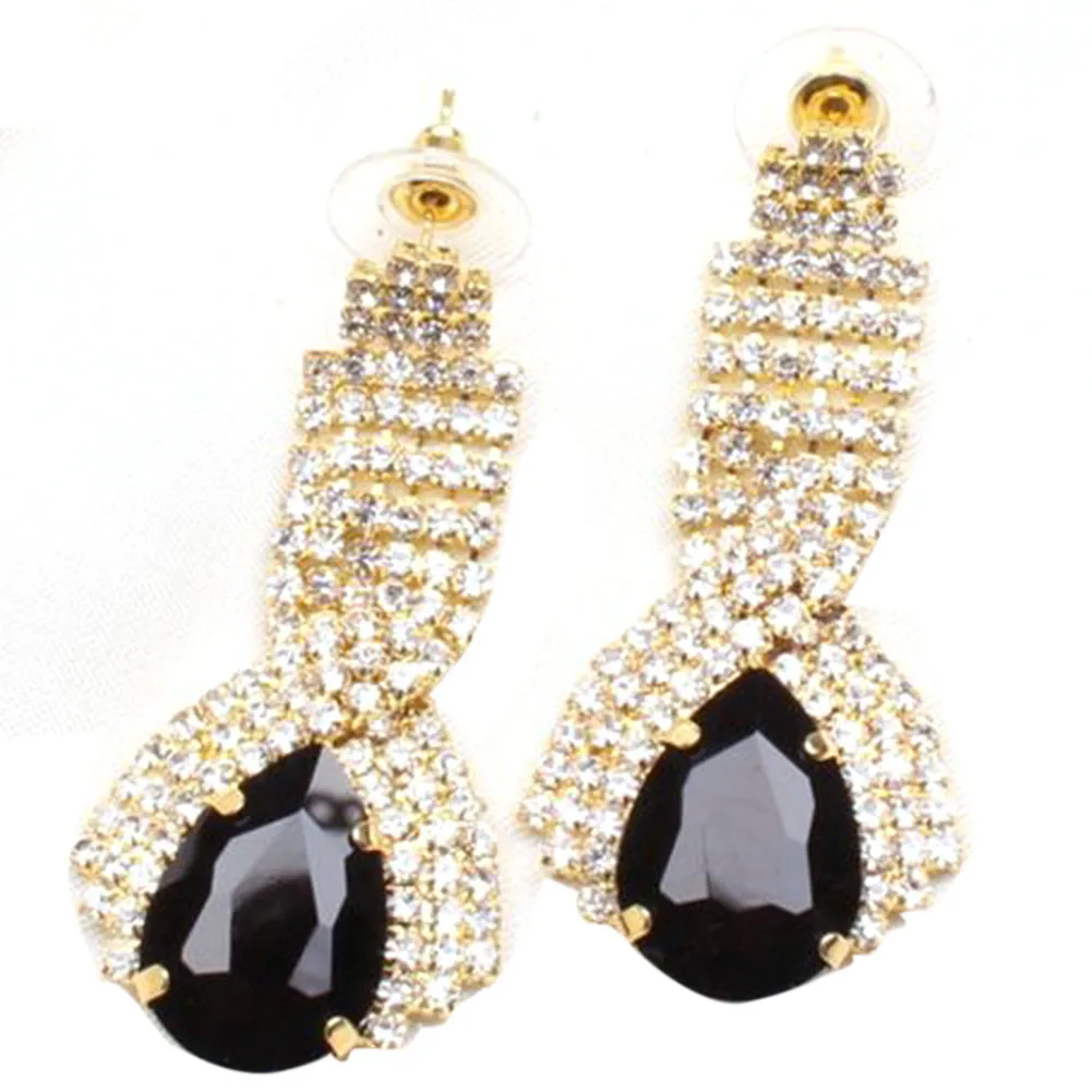 2019 New Water Drop Crystal Long Earrings Pending White Rhinestone Big Hanging Earrings Women Female Wedding Jewelry
2019 New Water Drop Crystal Long Earrings Pending White Rhinestone Big Hanging Earrings Women Female Wedding Jewelry
