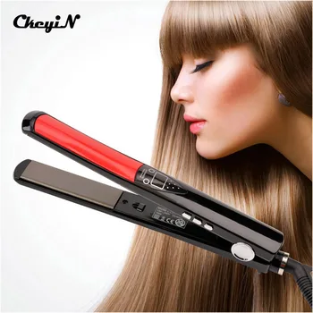MCH Fast Heating Flat Iron Keratin Straightening Irons Styling Tools 1 Inch Wide Plate LED Professional Hair Straightener Comb
MCH Fast Heating Flat Iron Keratin Straightening Irons Styling Tools 1 Inch Wide Plate LED Professional Hair Straightener Comb