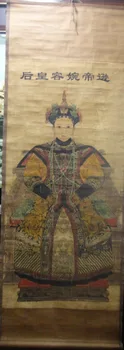 FREE SHIPPING Chinese Collectible old scroll painting QING Dynasty Queen PuYi 68 * 24inch
FREE SHIPPING Chinese Collectible old scroll painting QING Dynasty Queen PuYi 68 * 24inch