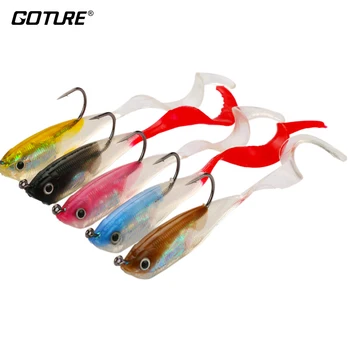 GOTURE Soft Fishing Lure Lead Fish Artificial Bait 10CM 14.7G Saltwater Lure 5PCS/LOT
GOTURE Soft Fishing Lure Lead Fish Artificial Bait 10CM 14.7G Saltwater Lure 5PCS/LOT