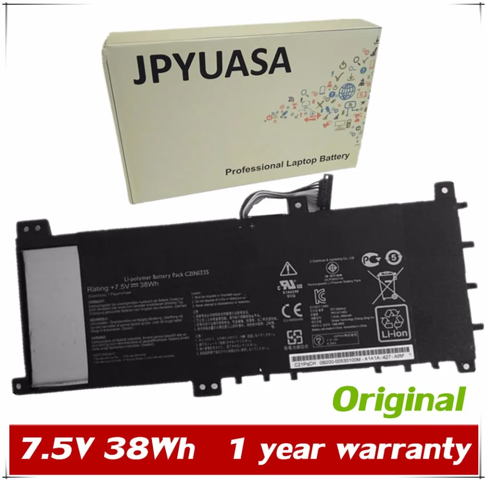 7XINbox 7.5V 38Wh C21N1335 Laptop Battery For ASUS VivoBook S451 S451LA S451LB S451LN V451L CS-AUS451NB C21PqCH 0B200-00530100
7XINbox 7.5V 38Wh C21N1335 Laptop Battery For ASUS VivoBook S451 S451LA S451LB S451LN V451L CS-AUS451NB C21PqCH 0B200-00530100