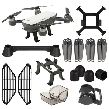 8 in 1 Landing Gear, Lens Hood, Gimbal Camera Cover, Remote Controller Transmitter Joystick Protector, Propellers for DJI SPARK
8 in 1 Landing Gear, Lens Hood, Gimbal Camera Cover, Remote Controller Transmitter Joystick Protector, Propellers for DJI SPARK