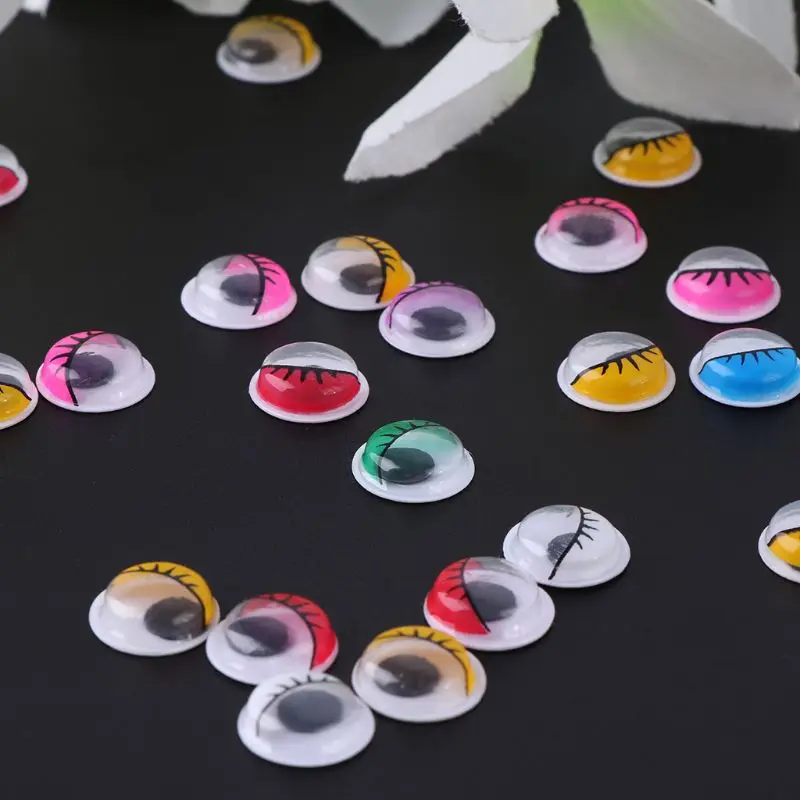 175Pcs 12mm Plastic Safety Doll Eyes with Eyelashes Activities Moving Eyeball DIY Crafts Toys Animal Puppet Dolls Accessories
175Pcs 12mm Plastic Safety Doll Eyes with Eyelashes Activities Moving Eyeball DIY Crafts Toys Animal Puppet Dolls Accessories