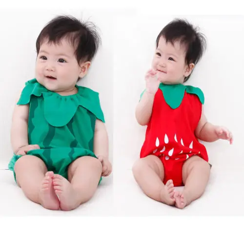 Adorable Infant Baby Romper Jumpsuit Strawberry Watermelon Pineapple Climbing Clothes 3 Colors
Adorable Infant Baby Romper Jumpsuit Strawberry Watermelon Pineapple Climbing Clothes 3 Colors