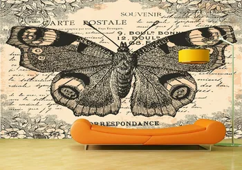 Custom Wallpaper Murals Wall Retro Butterfly Self Adhesive Vinyl Wall Sticker Poster Wall Paper Home Decor
Custom Wallpaper Murals Wall Retro Butterfly Self Adhesive Vinyl Wall Sticker Poster Wall Paper Home Decor