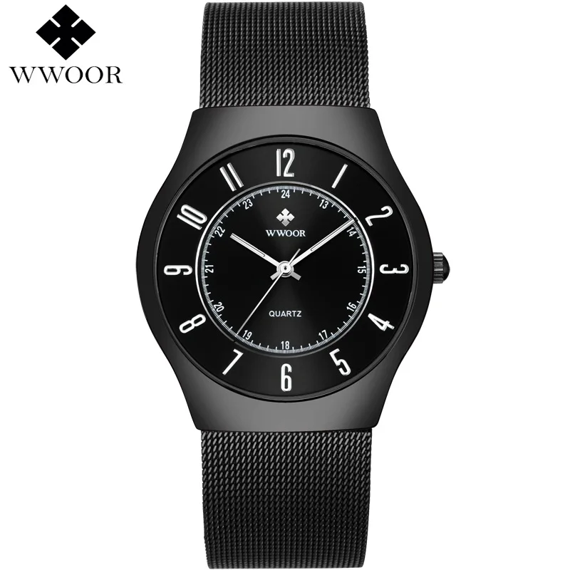 WWOOR Men Watch Ultra Thin 50M Waterproof Watches Men Top Brand Luxury Quartz Wristwatch Mens Male Clock Relogio Masculino
WWOOR Men Watch Ultra Thin 50M Waterproof Watches Men Top Brand Luxury Quartz Wristwatch Mens Male Clock Relogio Masculino