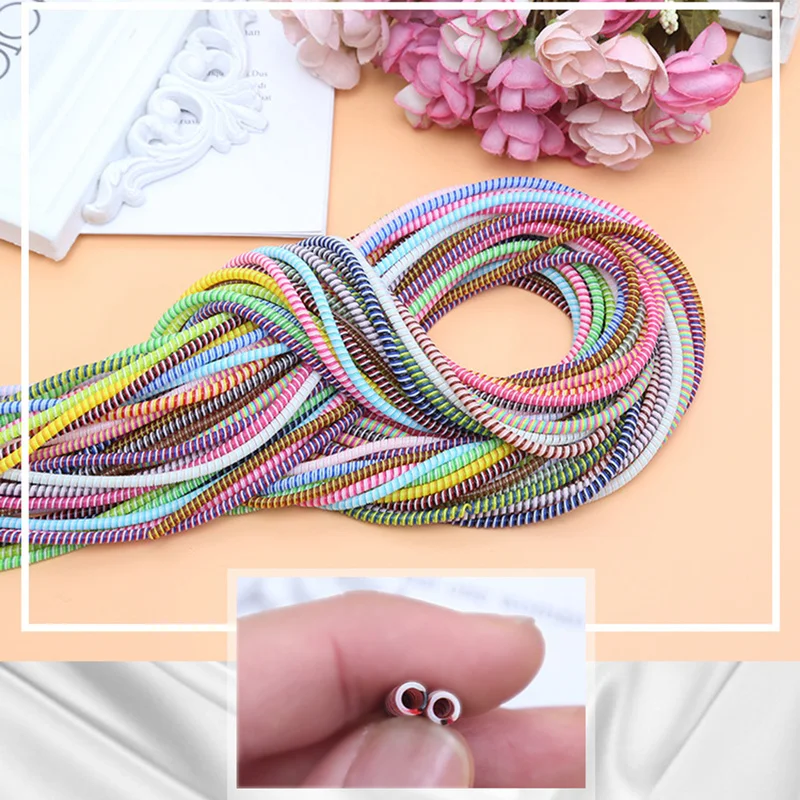 1.4M Cable protector Bobbin winder Data Line Case Rope Protection Spring twine For Iphone5 6 6plus Android USB earphone Cover
1.4M Cable protector Bobbin winder Data Line Case Rope Protection Spring twine For Iphone5 6 6plus Android USB earphone Cover